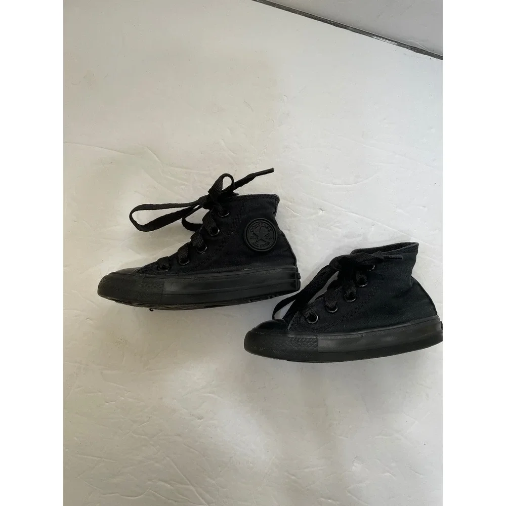 CONVERSE HIGH TOPS‎ IN BLACK